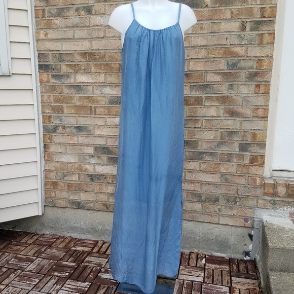 silk maxi slip